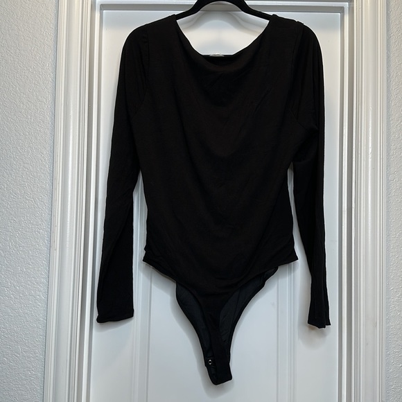 Good American Touch Ring Black Bodysuit Sz3X - Picture 5 of 11